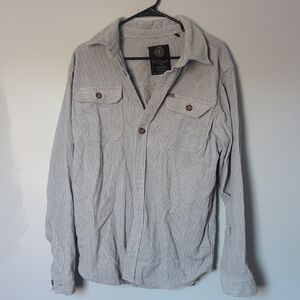 Buffalo David Bitton Gray Lightweight Shirt Jacket